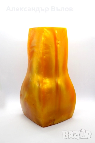 Стара Ваза Каталин Български Тежка , снимка 6 - Антикварни и старинни предмети - 51797442