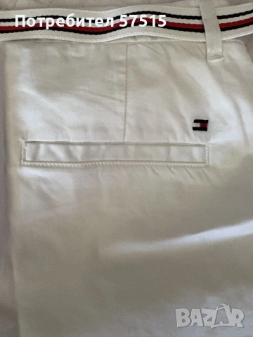 Нов Tommy Hilfiger бял панталон, снимка 6 - Панталони - 55960100