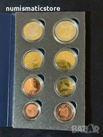Словения 2007 - Евро сет , 8 монети UNC, снимка 3 - Нумизматика и бонистика - 56300466