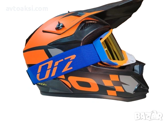 Каска Крос Мотор/Скутер/Бъги/Вело/АТВ-YF126, снимка 3 - Аксесоари и консумативи - 54118070