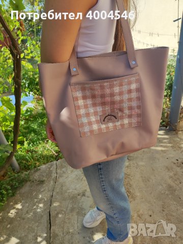 Ръчно изработена чанта от естествена кожа, снимка 7 - Чанти - 44418306