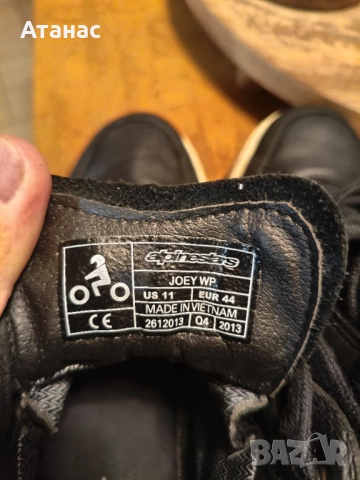 Мото кецове Alpinestars Joey 44 , снимка 6 - Спортни обувки - 52940911