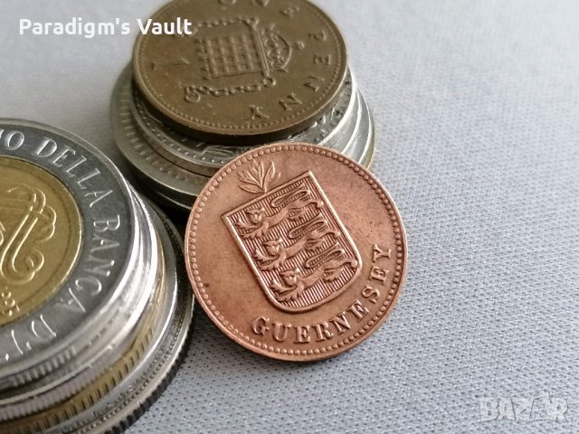 Монета - Остров Гърнси - 1 дабъл | 1938г.