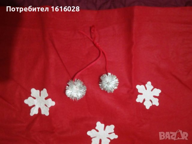 Нови големи Коледни чувалчета за подаръци.р. 60см./ 90 см., снимка 18 - Други - 38300481