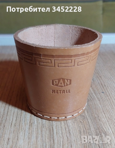 чашка кожена за зарове нова за ценители , снимка 4 - Настолни игри - 52309976