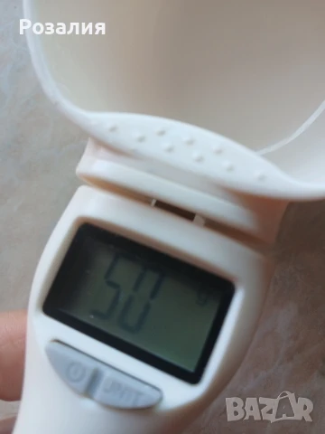 Кухненска везна с дисплей, тип лъжица, автоматично спиране, максимален капацитет 800 g, снимка 2 - Други - 50674599