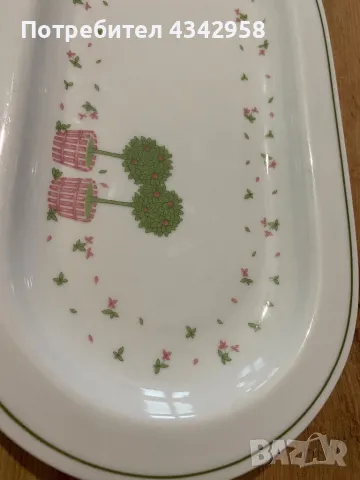 Villeroy & Boch. Tree Mandarin. Порцеланова чиния., снимка 2 - Други ценни предмети - 49779333