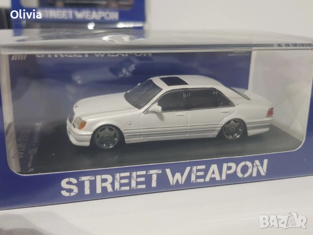 1:64 Street Weapon/ Street Worrior, Tarmac Mercedes W140 190, снимка 15 - Колекции - 52079917
