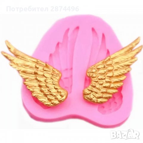 3798 Форма ангелски крила, снимка 1 - Форми - 38910857