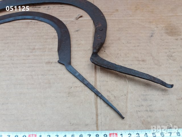 комплект от два жътварски сърпа , снимка 3 - Антикварни и старинни предмети - 34284011