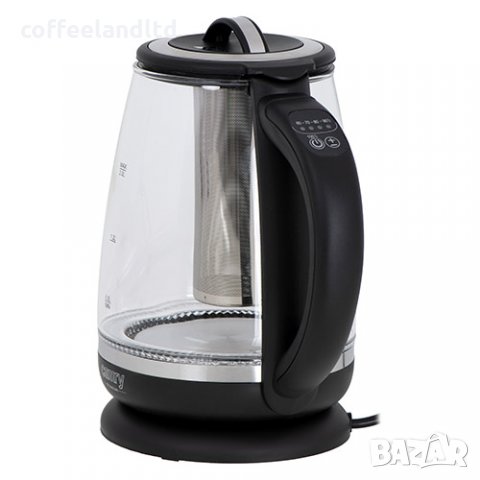  Стъклена ел. кана за вода 2,0 л.- с температурен контрол и кошничка за варене на чай  CR 1290, снимка 10 - Кани - 31416217