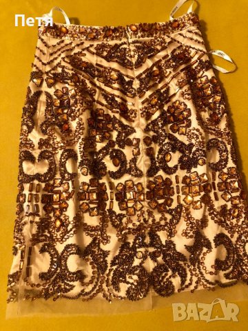 Sherri Hill Дамска пола с камъни, снимка 5 - Поли - 37620260