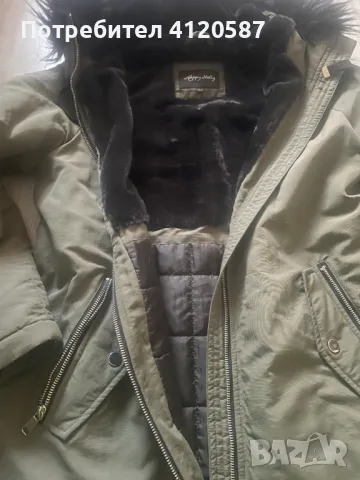 Зимно дълго яке, снимка 5 - Якета - 49042737