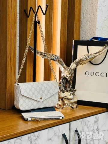 чанта и портмоне gucci , снимка 5 - Чанти - 51151194