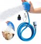 Подвижен душ с четка за къпане на домашни любимци – Pet Bathing Tool