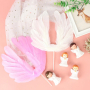 Фигурка  за торта ангел момче момиче с топер ангелски крила , снимка 10