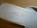 37н Бели летни чехли от естествена кожа, снимка 5