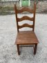 Масивен дървен стол. №3429, снимка 1 - Столове - 39695861