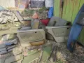 Зелен интериор от Мерцедес 123, снимка 8