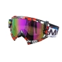 Очила за крос ендуро, атв Motsai, Червени преливаща слюда - 181984, снимка 2