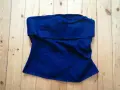 Zara корсет бюстие от деним р-р М, снимка 1