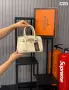 Hermes Дамска Чанта Със Златисти Метални Елементи И Катинарче Хермес - Различни Цветове Код SEM-619, снимка 6