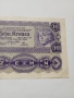 АВСТРО -УНГАРИЯ БАНКНОТА 10 КРОНИ 1922 г , снимка 2