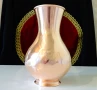 Медна кана за вино,гарафа,ваза,чиста червена мед,безшевна. , снимка 7