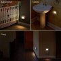 LED нощна светлина със сензор комплект от 2 броя ELN-066, снимка 7