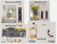 Лентови кабели за Samsung E250,D900,U700,G600,B5702,J600,L770v,B520,B250,B300,B3410,E210,E480,J750 , снимка 6