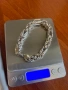 Сребърна гривна 35.7гр 925 22см, снимка 2