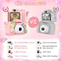 Нов Детски Дигитален Фотоапарат PHNIXGAM Pink Unicorn (1080P, 32GB Карта, Смарт Игри, MP3)  , снимка 3