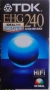 Видеокасета VHS TDK SHG 240, снимка 1
