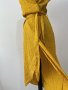 Жълта дамска рокля, снимка 9