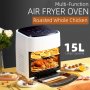 Air Fryer Фурна с Горещ Въздух Дигитална 15 литра 1400 W, снимка 1