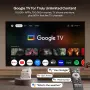 Смарт проектор Aurzen Boom Mini, Google TV, 1080P, 4K, 500 ANSI, WiFi, Bluetooth, снимка 3