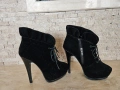 Дамси боти на ток-14см ток,4см платформа, снимка 2