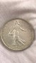 Сребърна монета Франция 5 франка, 1963 г, снимка 1 - Нумизматика и бонистика - 40504735
