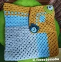 Бебешко плетено одеялце , снимка 1