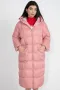 Розови дълги дамски зимни якета , снимка 5
