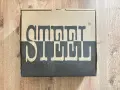 Оригинални Steel кубинки - 10 дупки черни, снимка 2