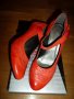 Бъдете неповторима с елегантни  обувки, изработени от естествена кожа в актуален червен цвят, снимка 4