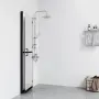 vidaXL Сгъваема стена за душ с матирано ESG стъкло, 80x190 см, снимка 3