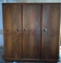Старинен ретро гардероб от орех, снимка 1