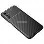 Samsung Galaxy A13 5G Противоударен Силиконов Гръб Със Защита За Задната Камера - Карбон , снимка 3