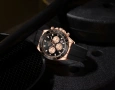 NAVIFORCE 8054 – Rose Gold – мъжки кварцов часовник с хронограф, снимка 4