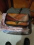 Дамска кожена чанта и шал, снимка 1 - Чанти - 44236984