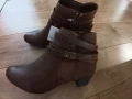 дамски боти кафяви цвят, 39 номер, снимка 2