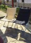 Бял и черен сгъваеми стола Relax от германия , снимка 1 - Столове - 44494496