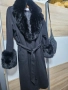 Дълго палто с колан, снимка 2